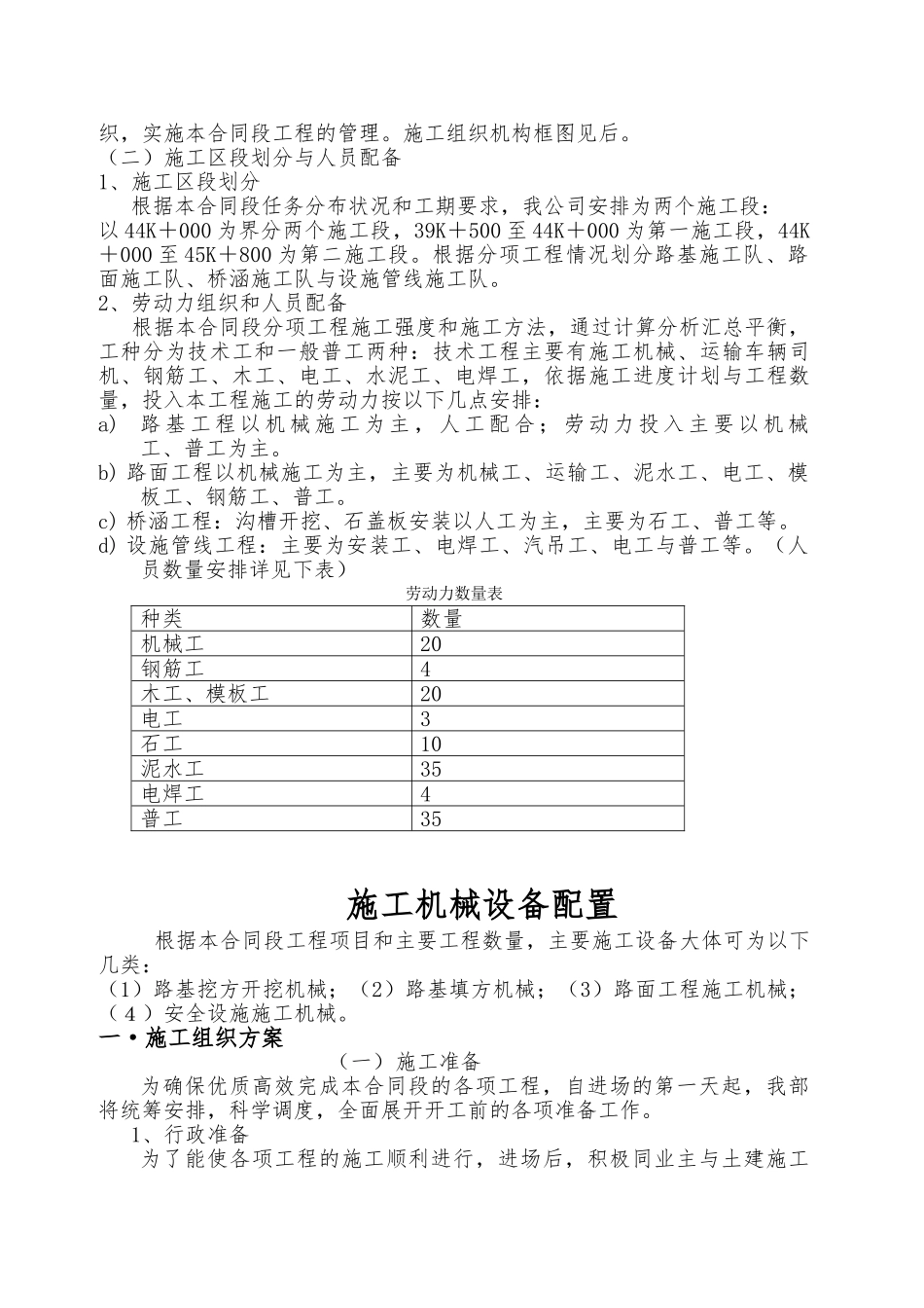 生活垃圾填埋场进场道路工程施工设计方案泥结路面乡村四级公路_第3页