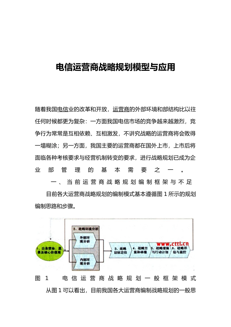 电信运营商战略规划模型_第2页