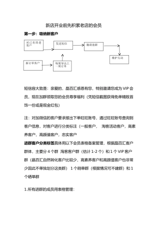 电商天猫店铺运营策划说明书