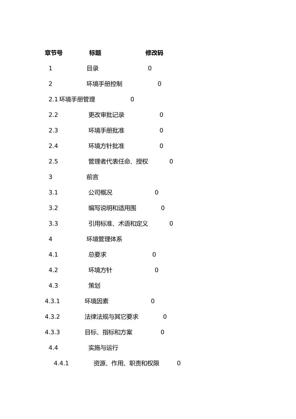 电器有限公司环境手册范本_第2页