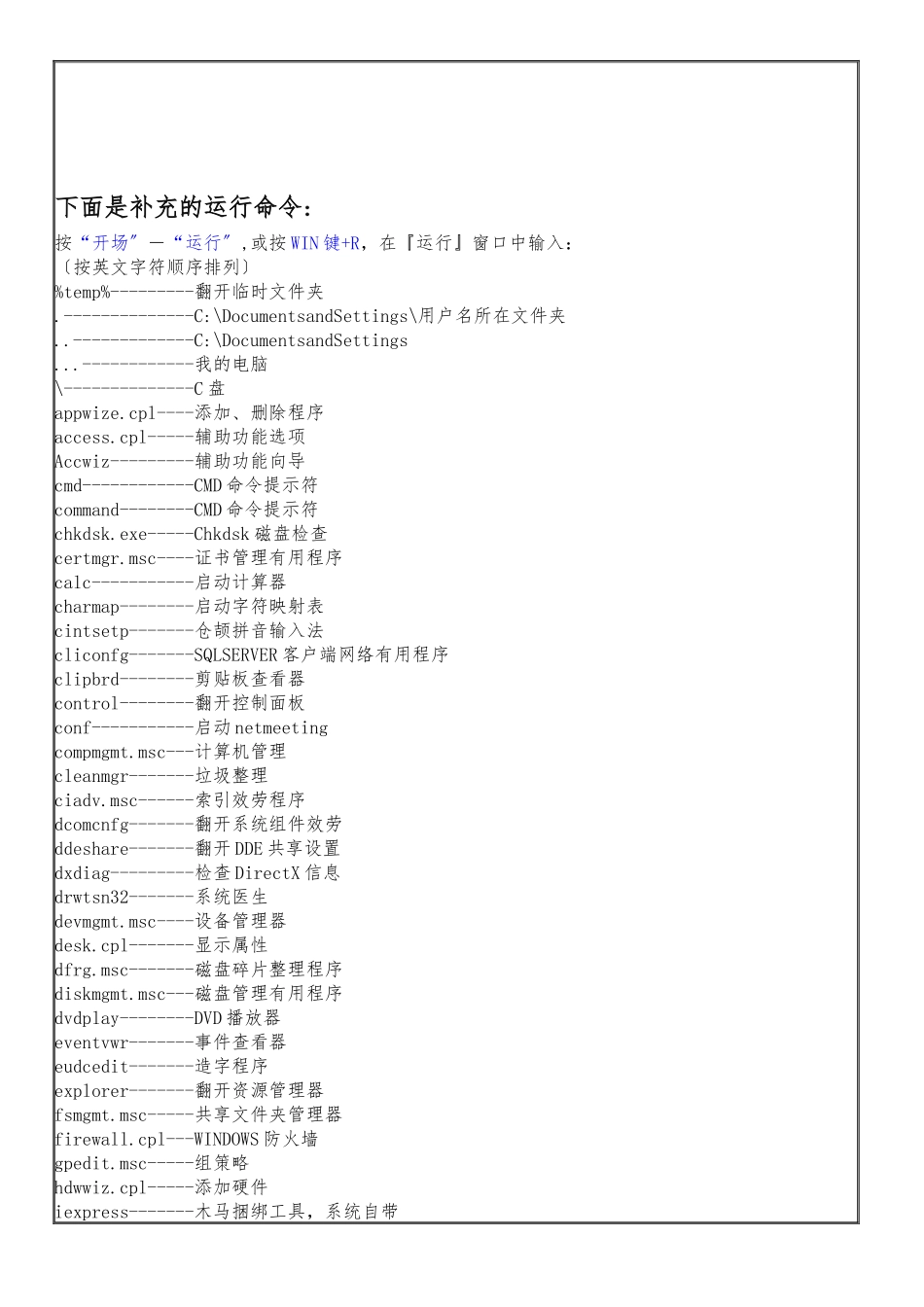 电脑快捷键功能大全_第3页