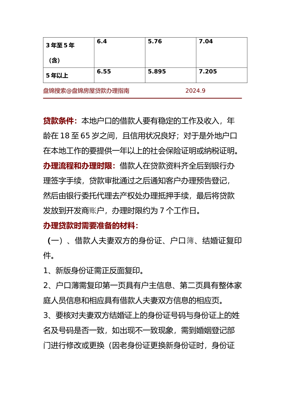盘锦房屋贷款办理指南_第3页