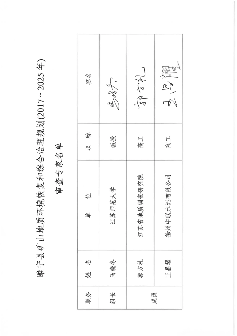 睢宁县矿山地质环境恢复和综合治理规划_第3页
