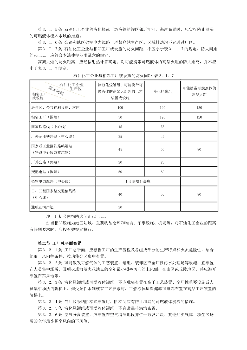 石油化工企业设计防火规范_第2页