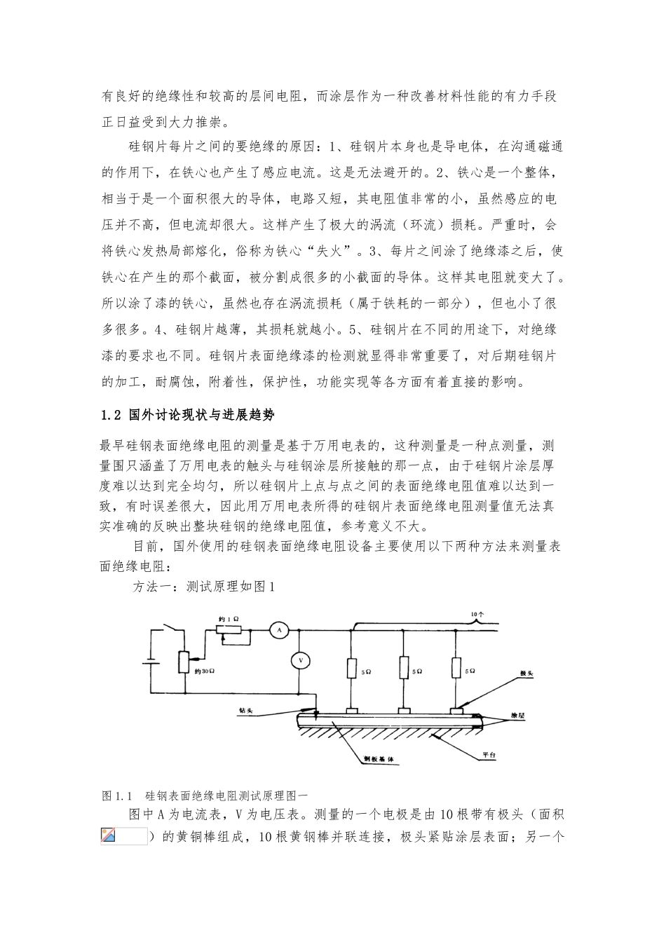 硅钢片涂层表面绝缘电阻测试方案_第2页