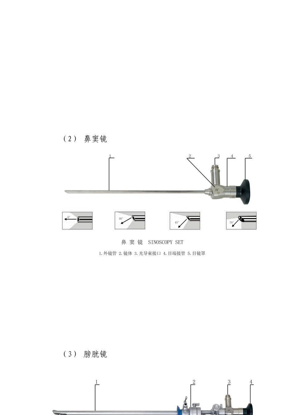 硬管内窥镜产品注册技术审查指导原则_第3页