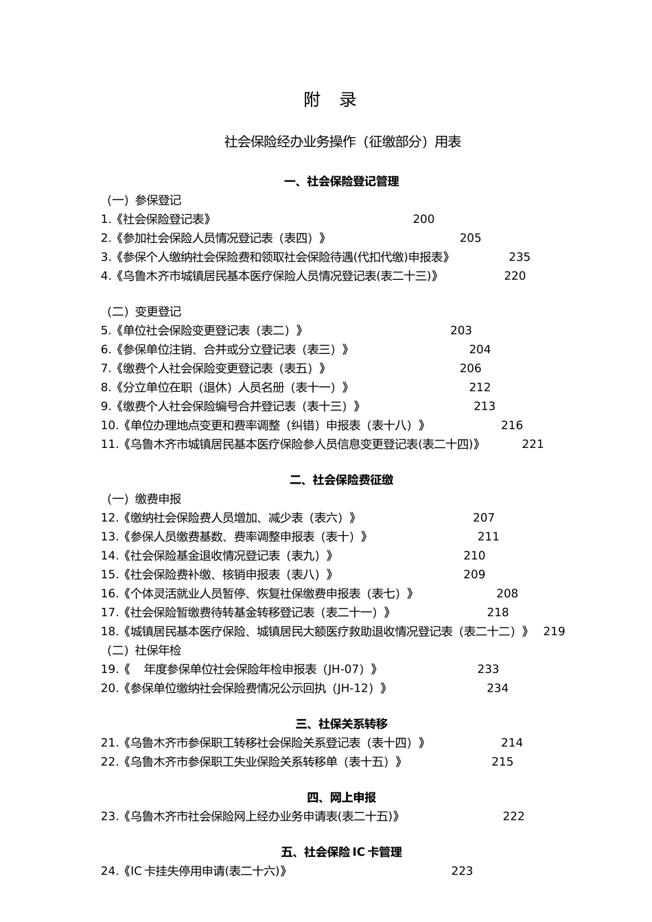 社保社保局各类常用办事表格大全_第1页