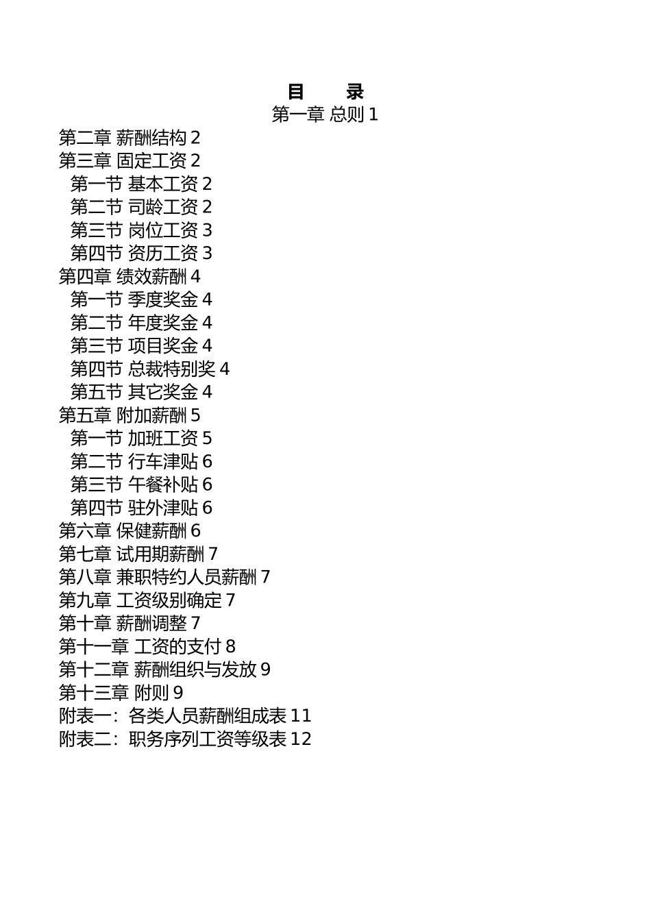 福建某集团薪酬管理制度_第2页