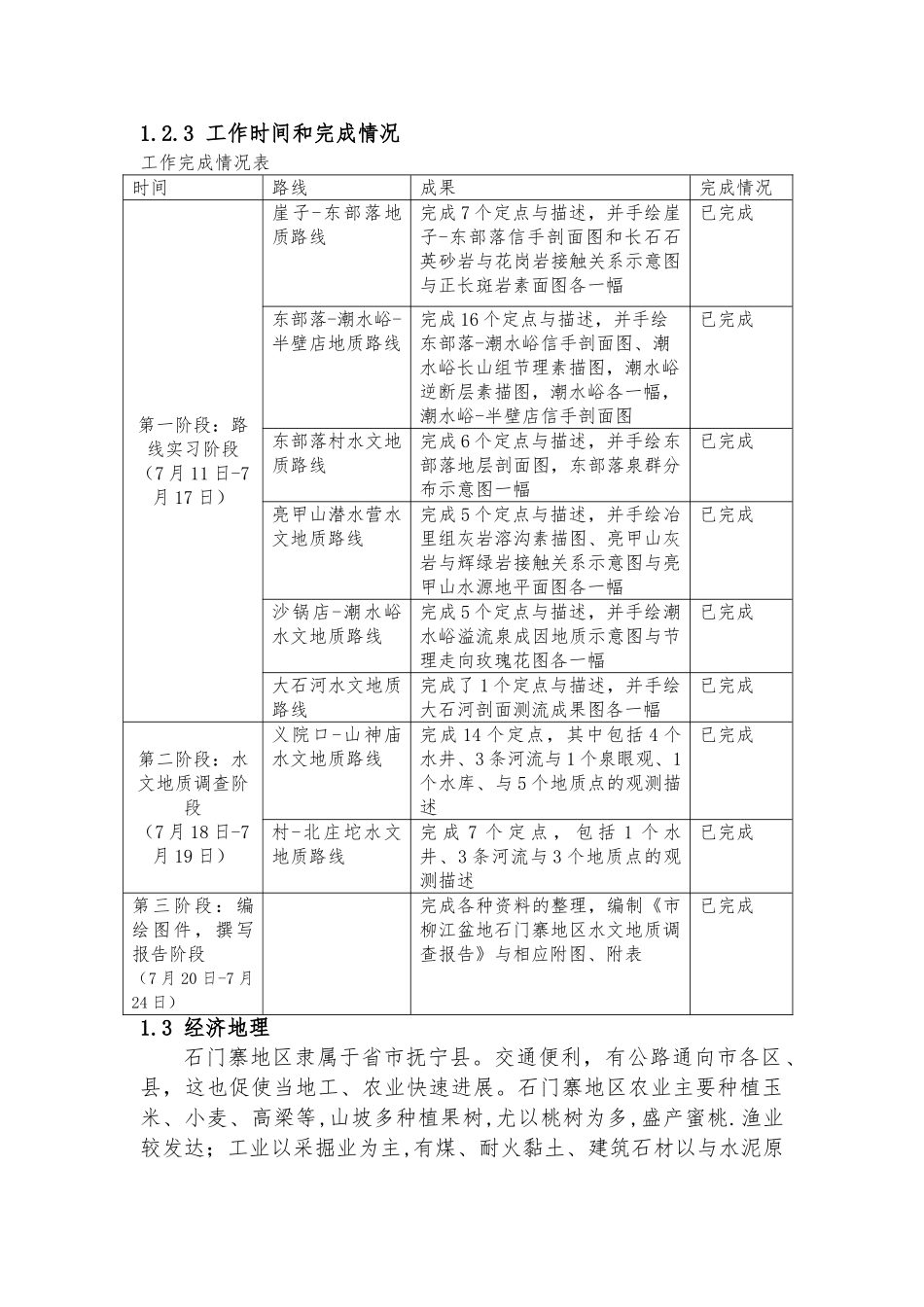 秦皇岛市石门寨地区水文与水文地质调查报告_第2页