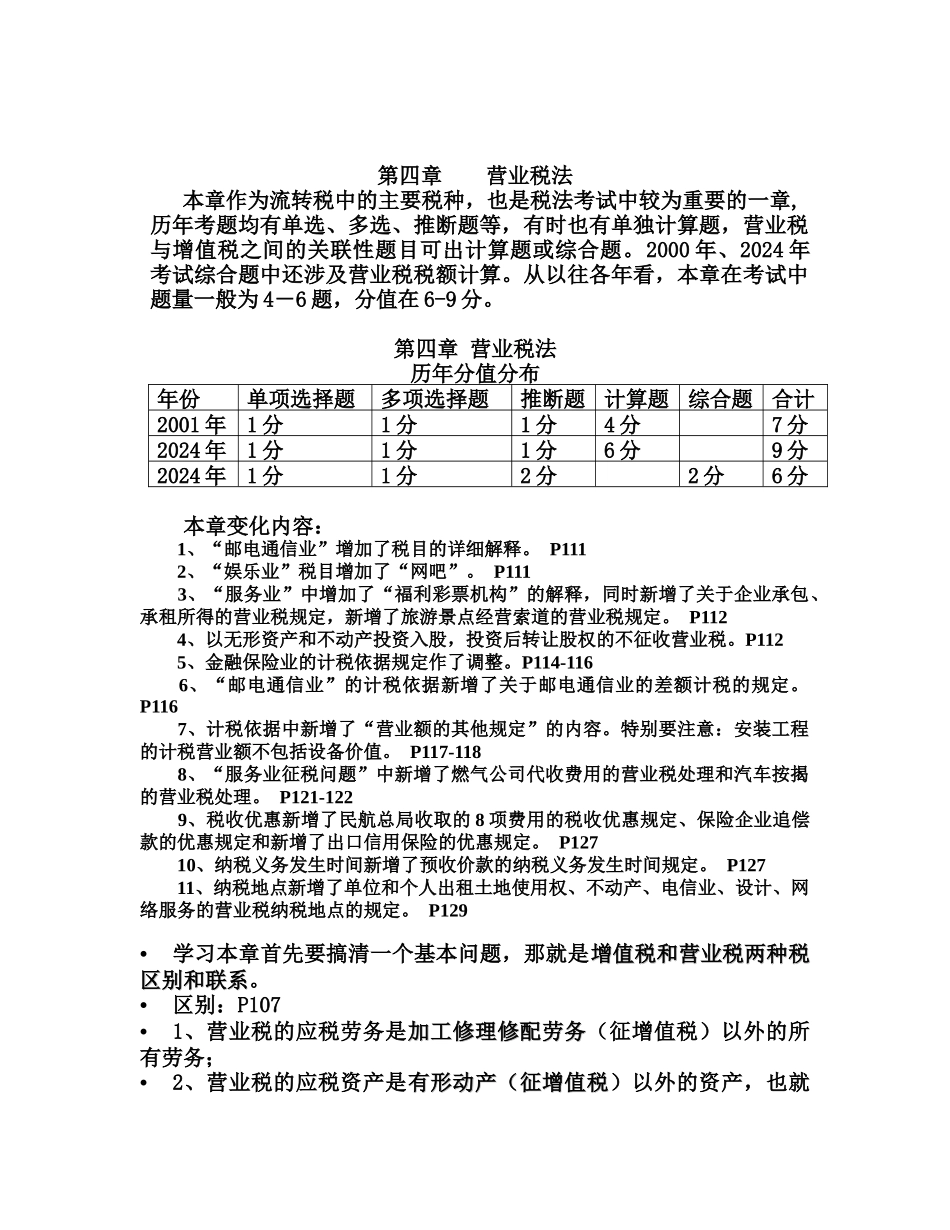 第四章  营业税法_第1页