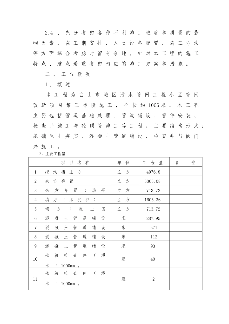 管网工程施工设计方案教材_第2页