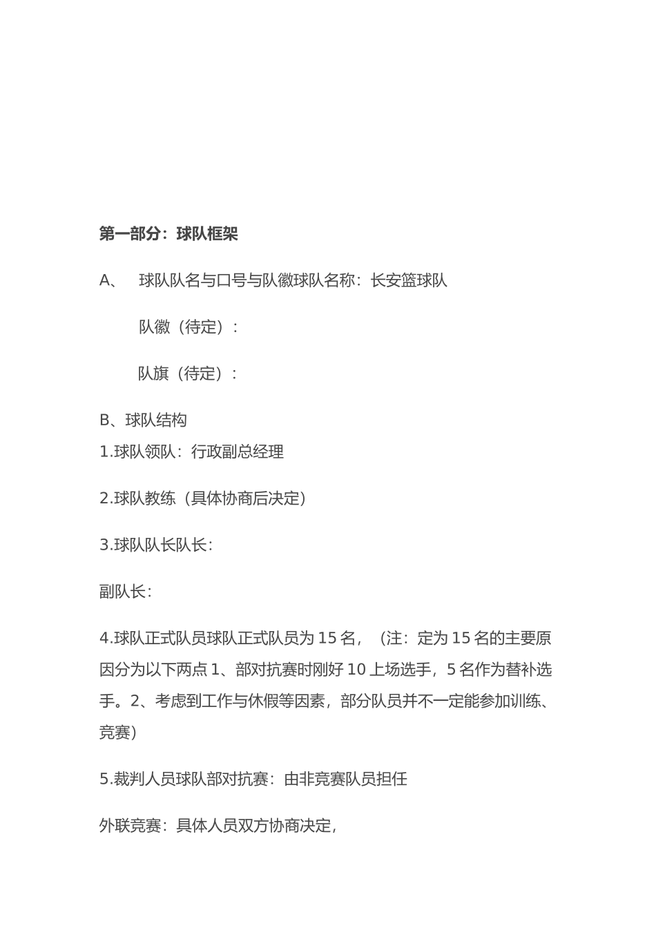 篮球队成立项目策划书_第3页