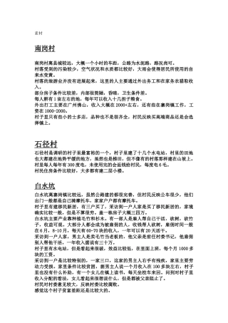 素材收集-陈迪