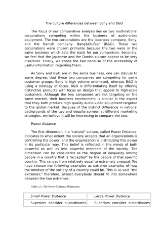 索尼的企业文化概述