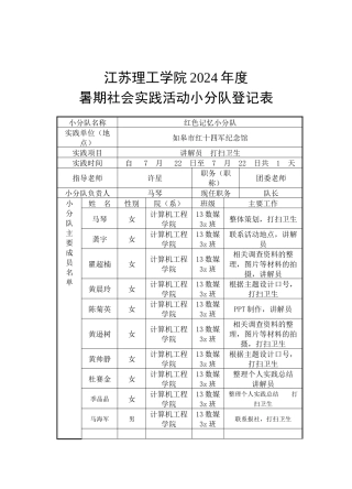 红色记忆小分队