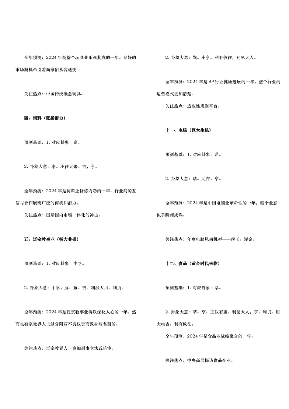 红火大赢的14种行业分析报告文案_第2页