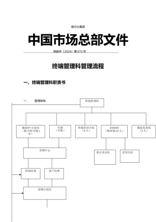 终端管理科管理流程解析
