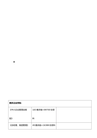 经营管理技能测试