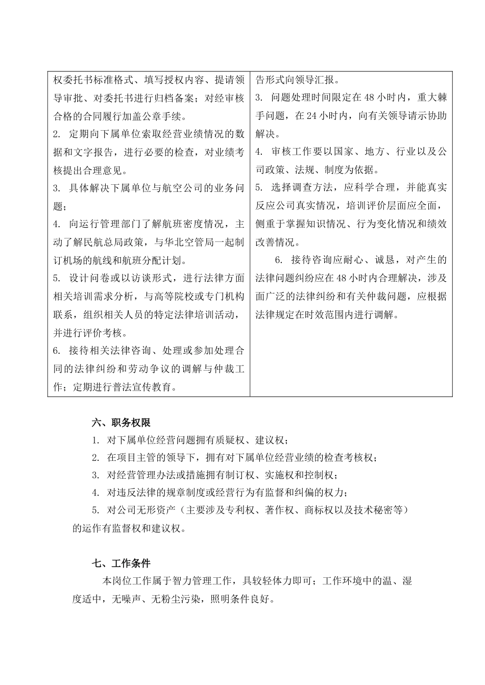 经营管理助理员工作描述_第3页