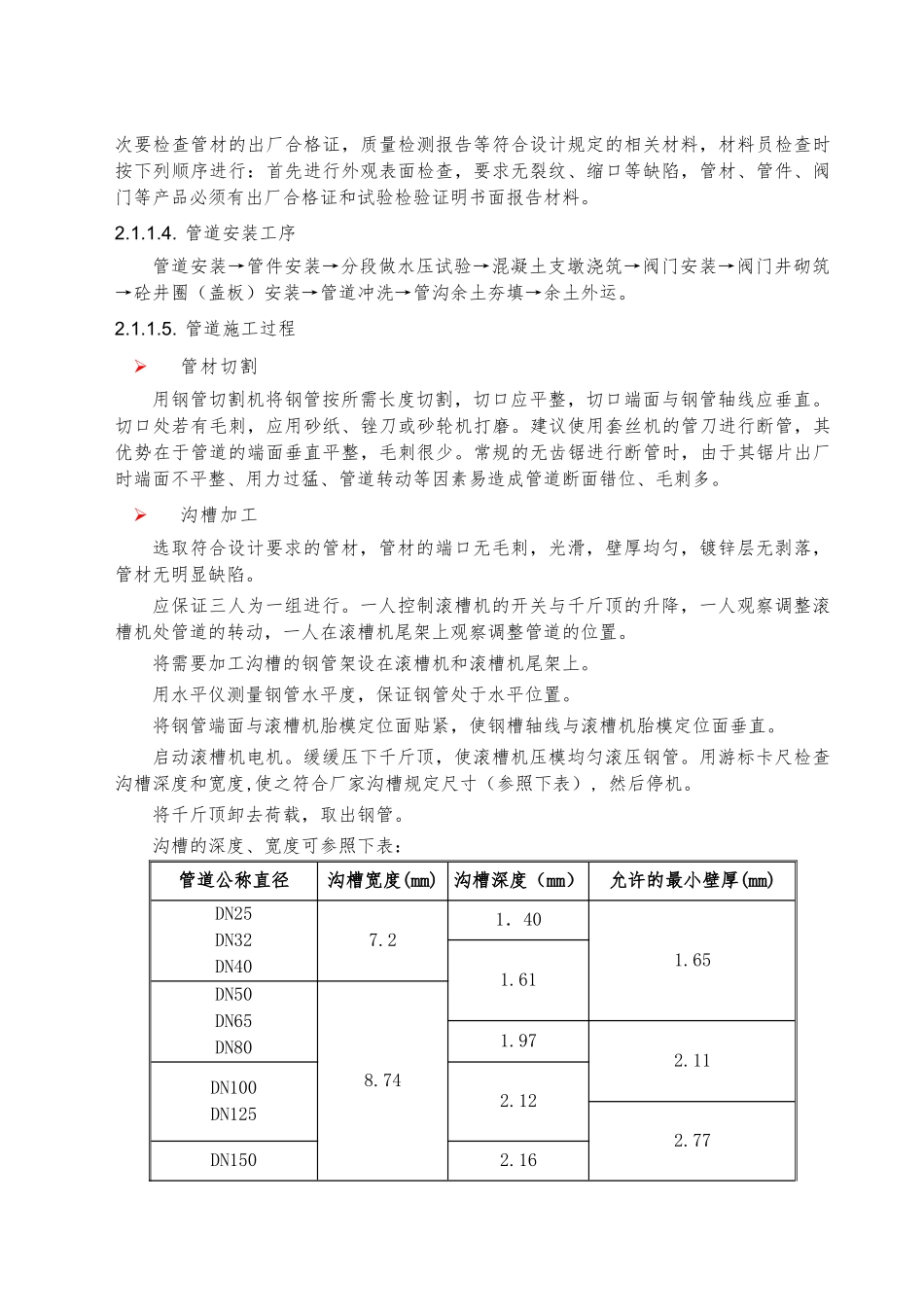 给水与消防管道工程施工设计方案_第2页