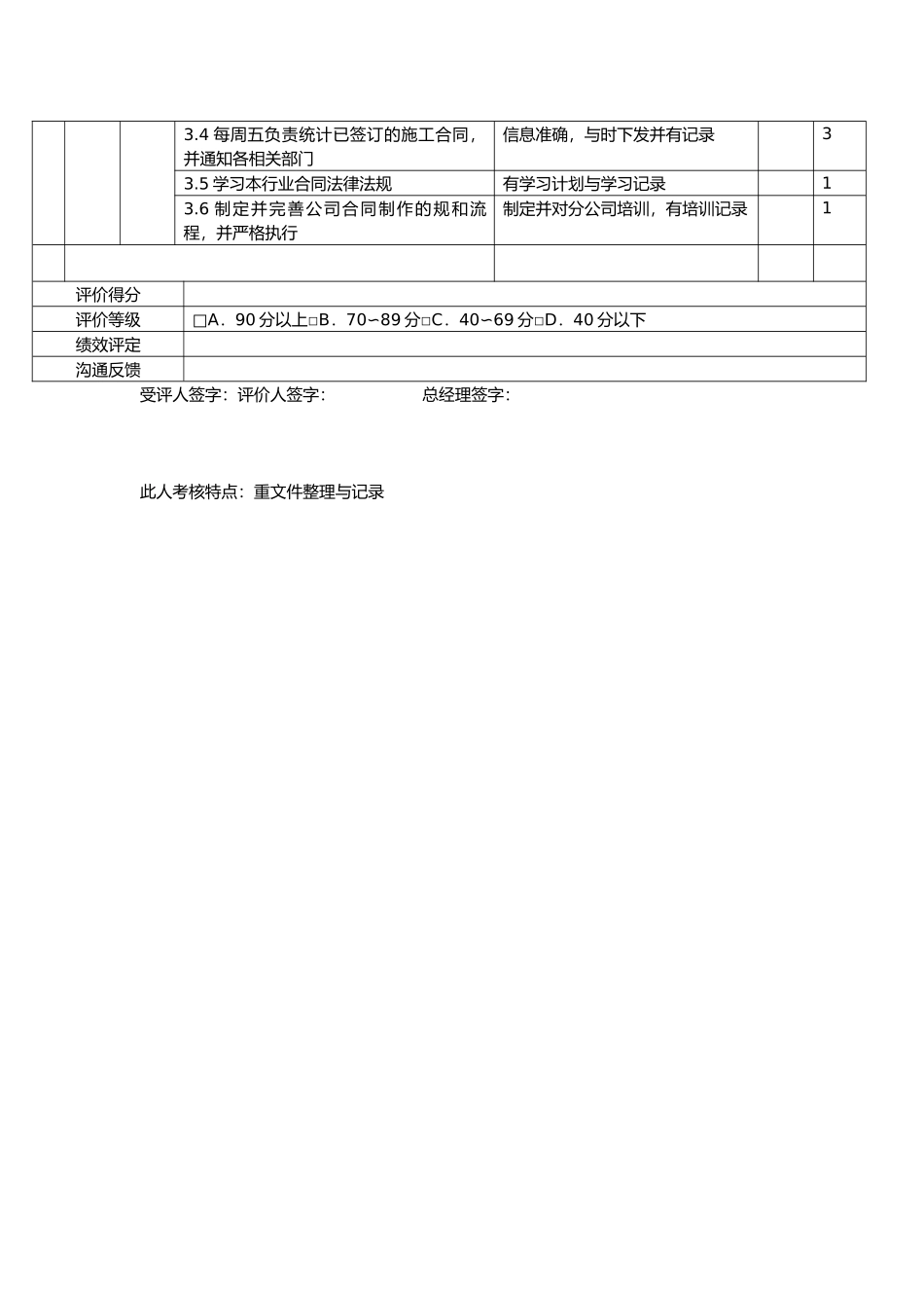 综合部全体人员绩效考核_第2页