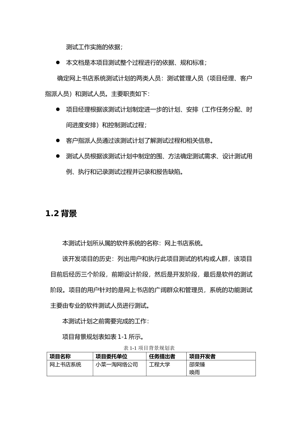 网上书店系统测试计划书_第3页