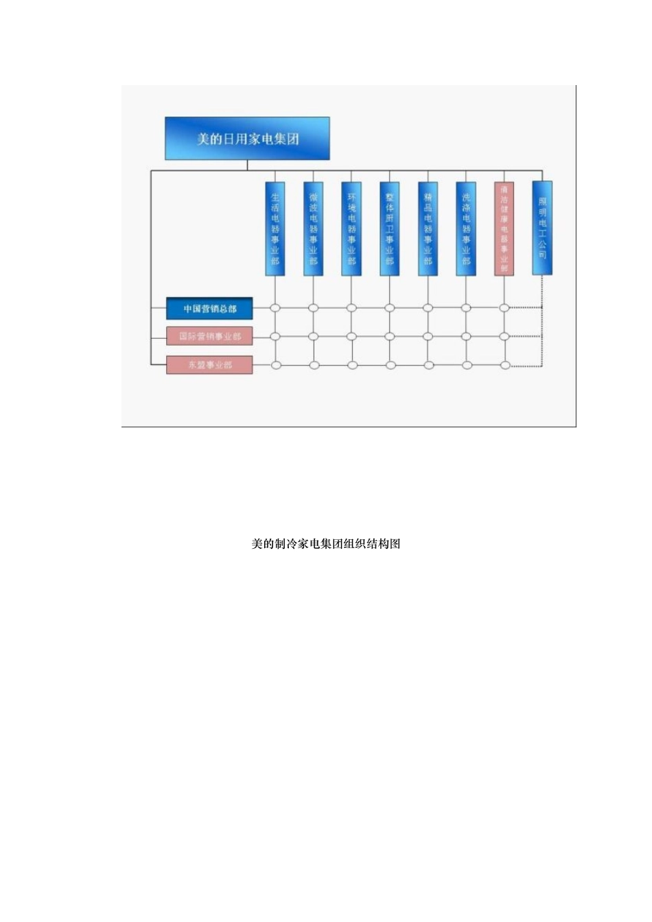 美的集团组织结构的案例分析报告_第2页