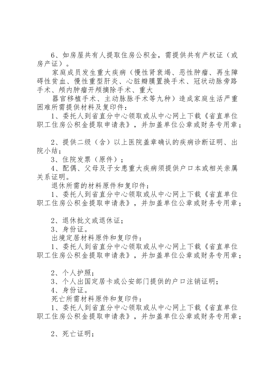 职工提取住房公积全所需材料_第3页