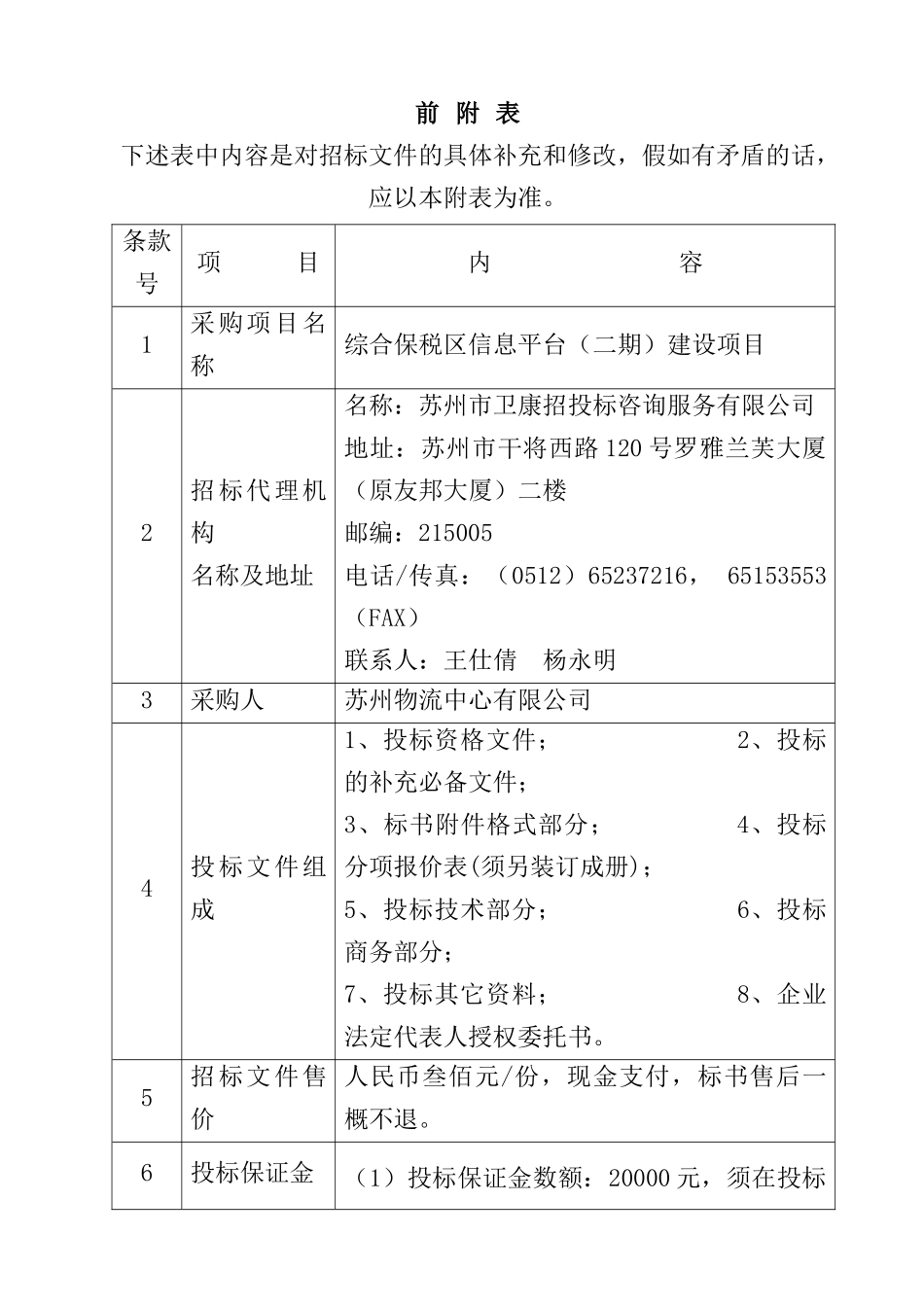苏州工业园区政府采购招标文件_第3页