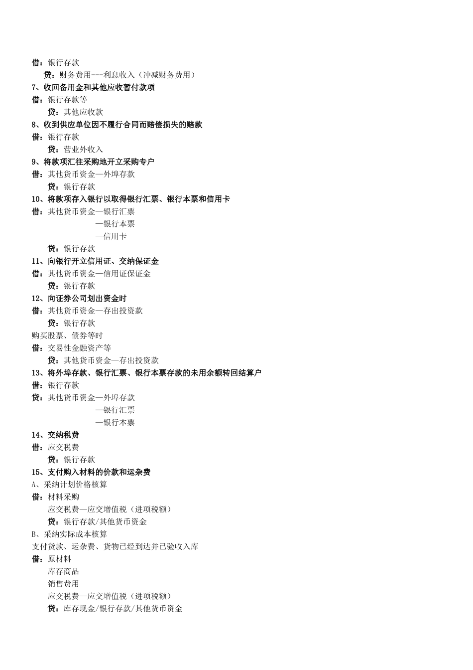 营改增”后最新会计分录大全_第2页