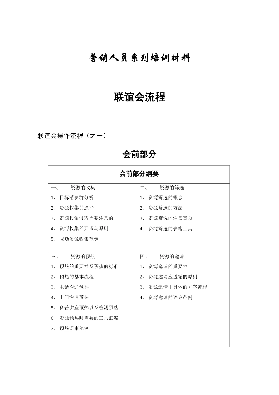 营销人员系列培训材料会议营销_第3页