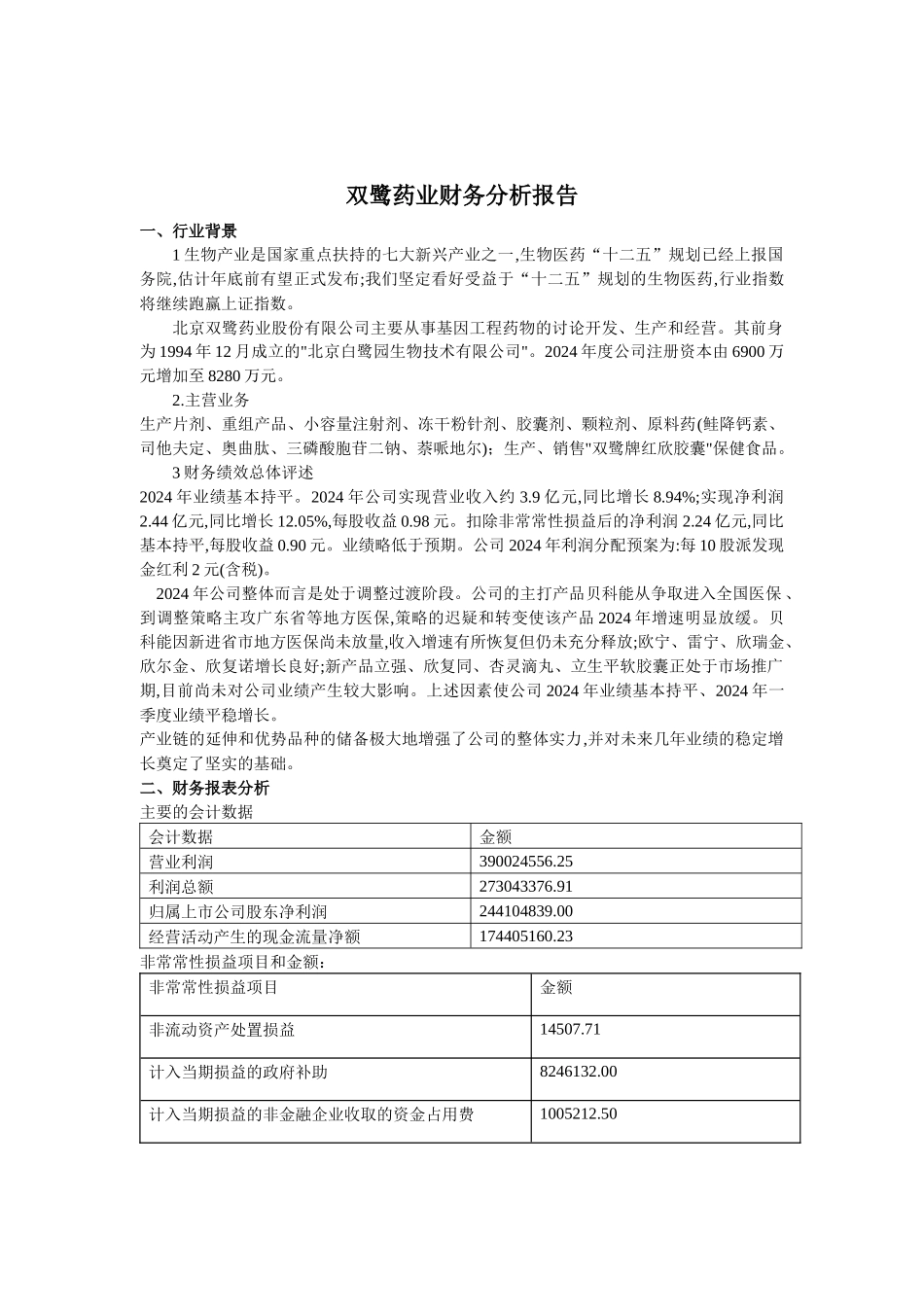 财务报表论文 中小板和创业板_第2页