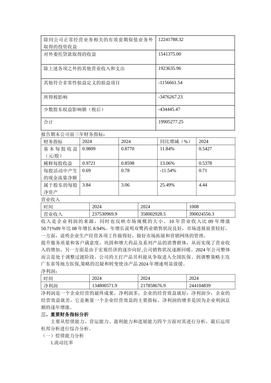 财务报表论文 中小板和创业板_第3页