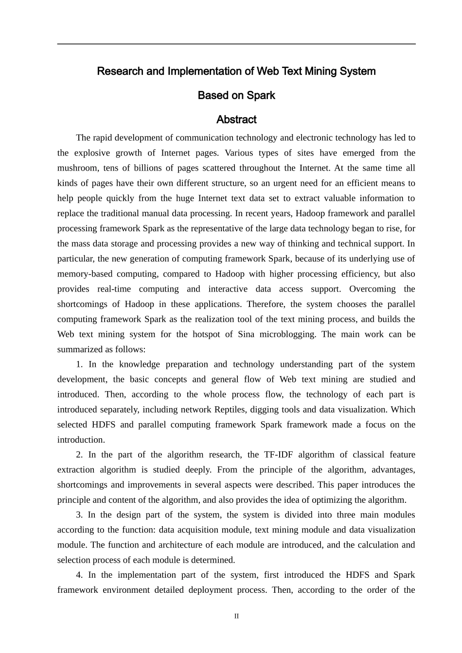 基于Spark的Web文本挖掘系统的研究与实现_第2页