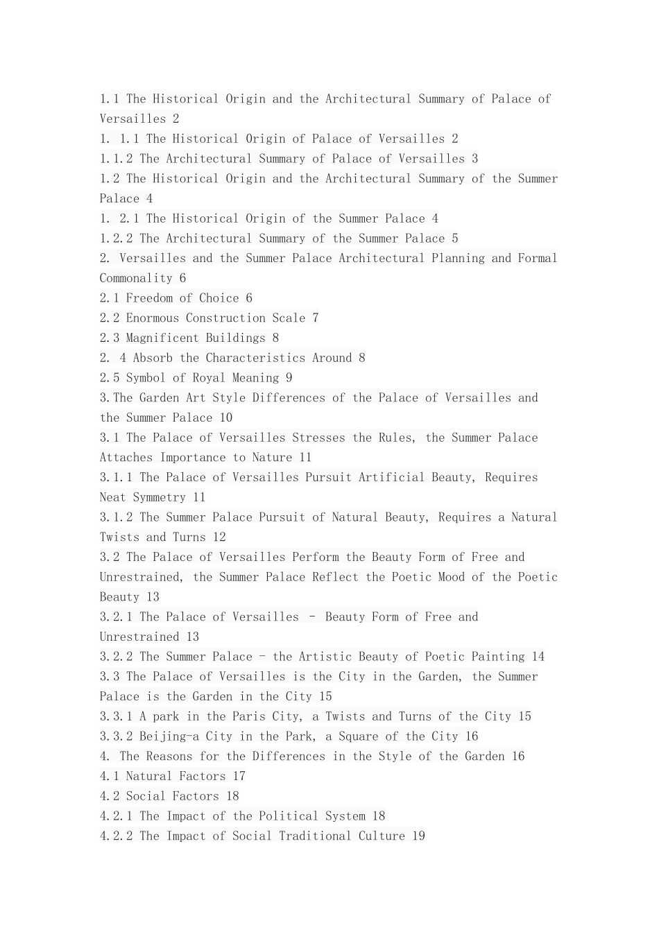 The Comparison of the Landscape Architecture Arts of the Summer Palace and the Versailles Palace_第2页