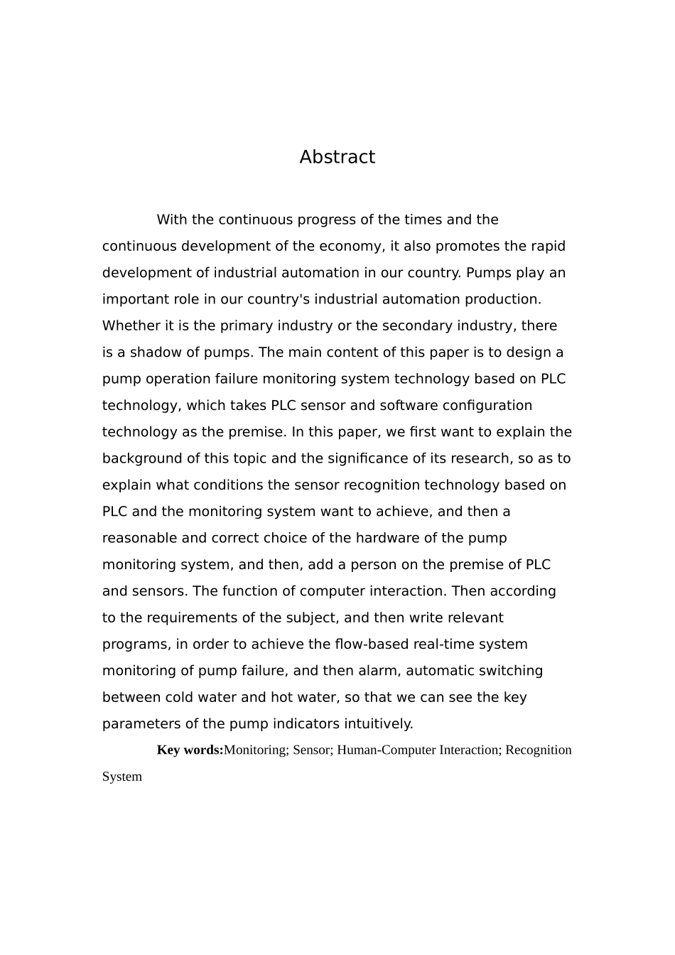基于流量的水泵运行失效监控系统设计_第2页