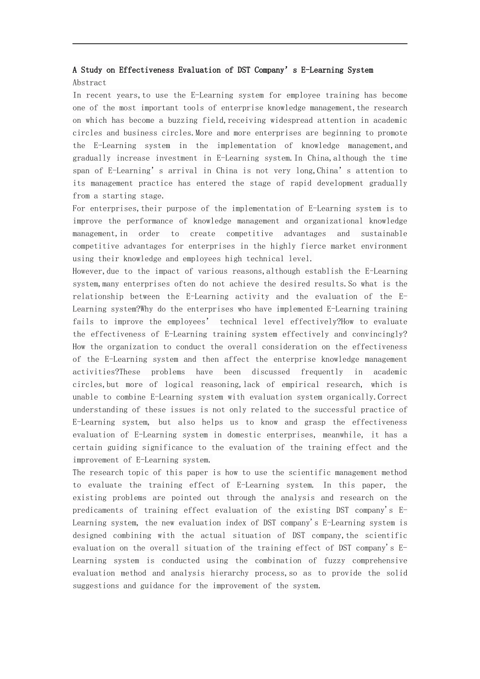 DST公司E-Learning系统效果评价体系研究_第2页