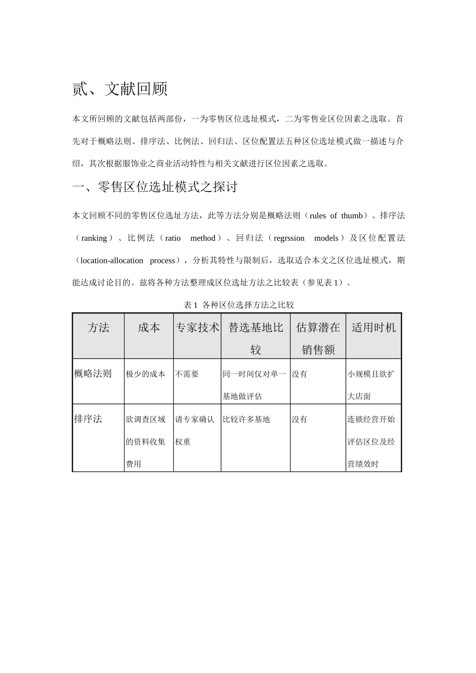 连锁型服饰业店址区位选择之研究_第3页