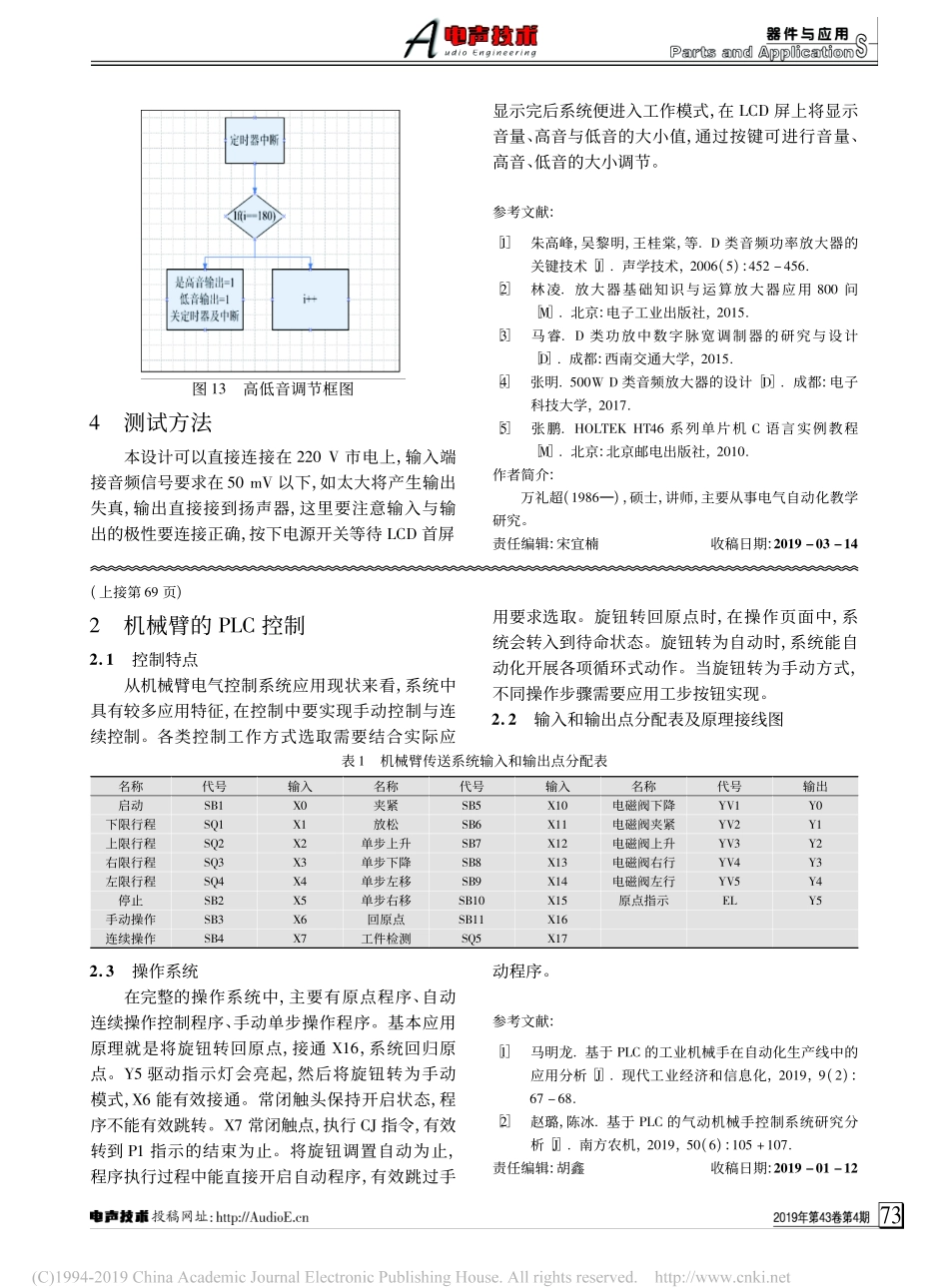 2019PLC控制机械手_第3页
