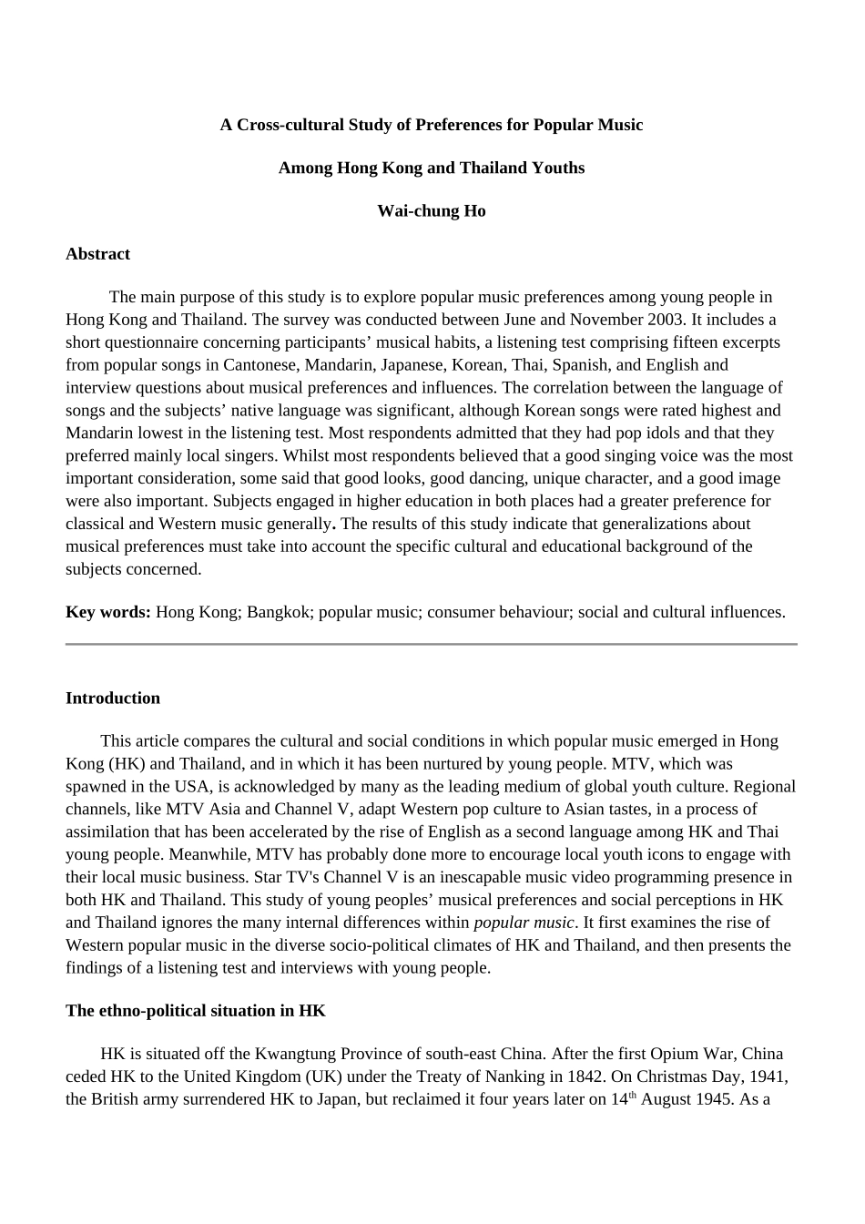 A Cross-cultural Study of Preferences for Popular Music_第1页