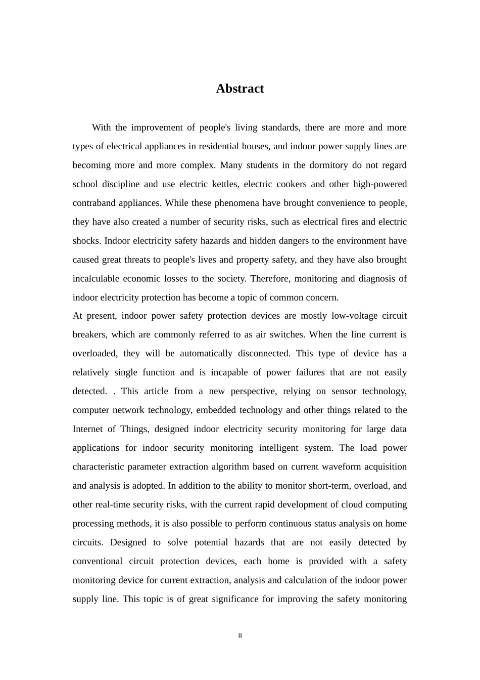 基于云电表环境的用电安全智能监控与诊断系统_第2页