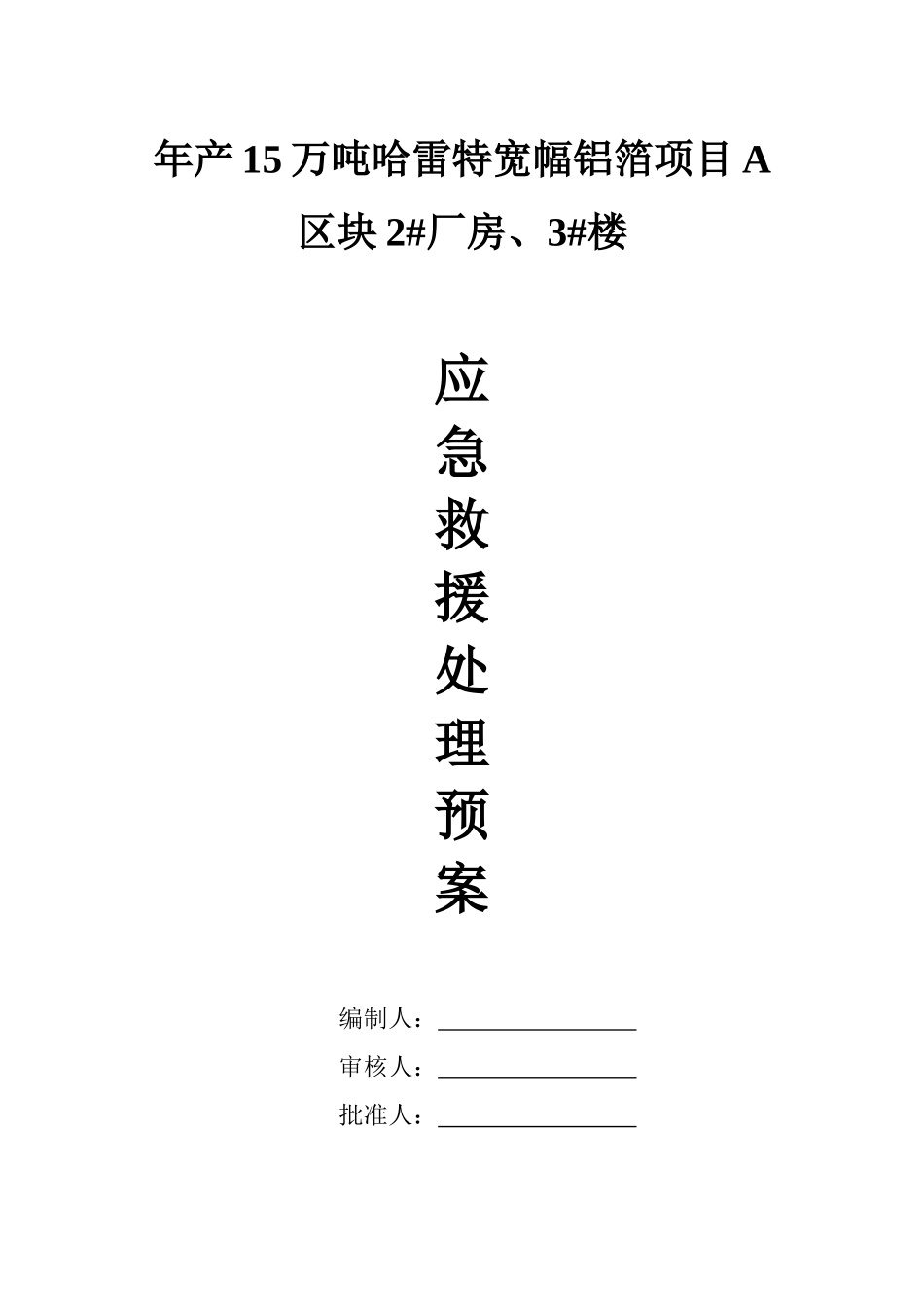 重大事故应急救援处理预案_第2页