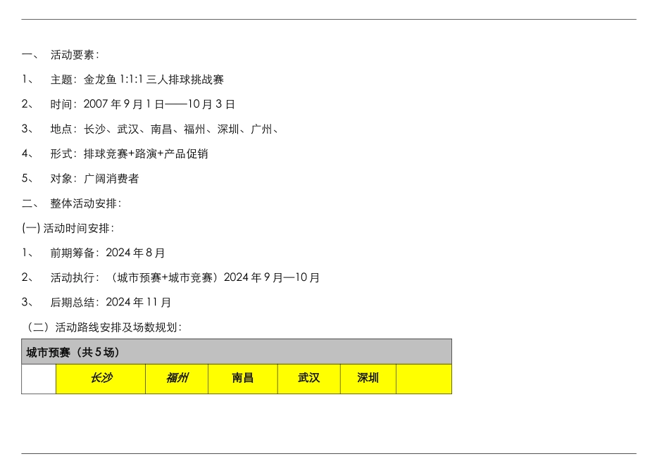 金龙鱼三人排球挑战赛执行手册0717_第2页