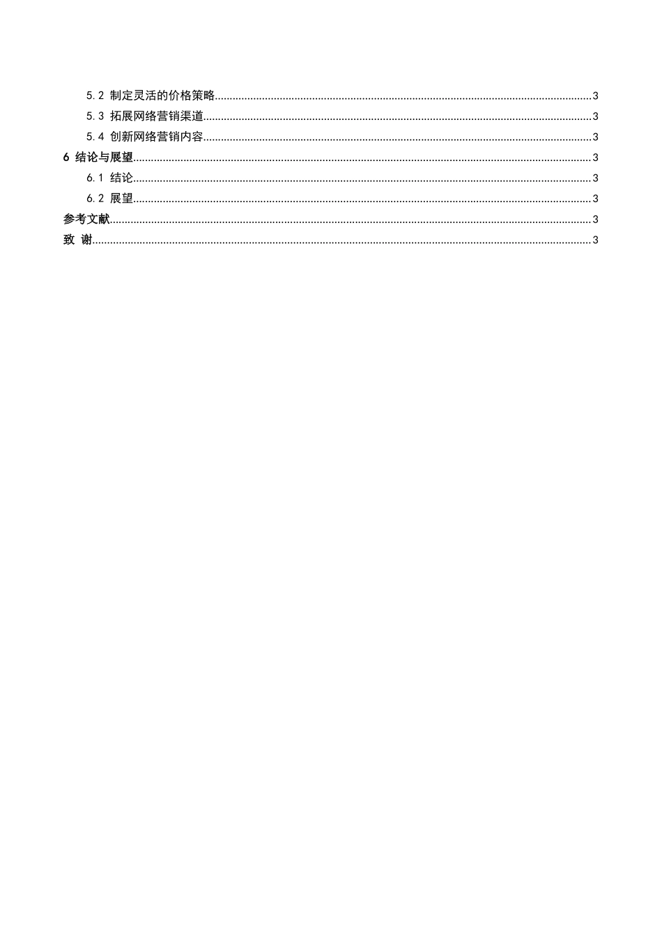 安徽易联星通服务外包有限公司网络营销策略分析研究  信息管理与信息系统专业_第3页