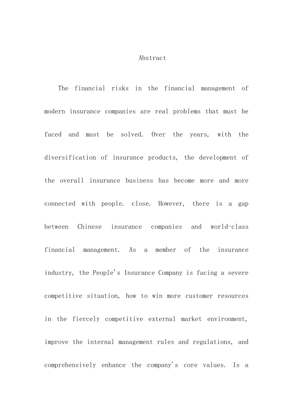 M市人民保险公司风险管理存在的问题及对策研究_第2页