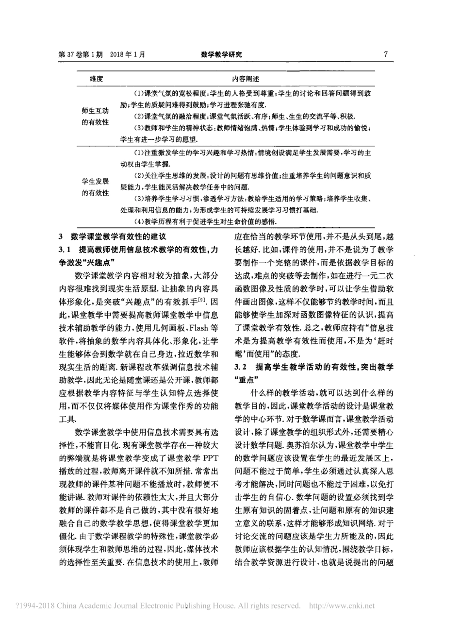 “四点突破”与数学课堂有效教学研究_第3页