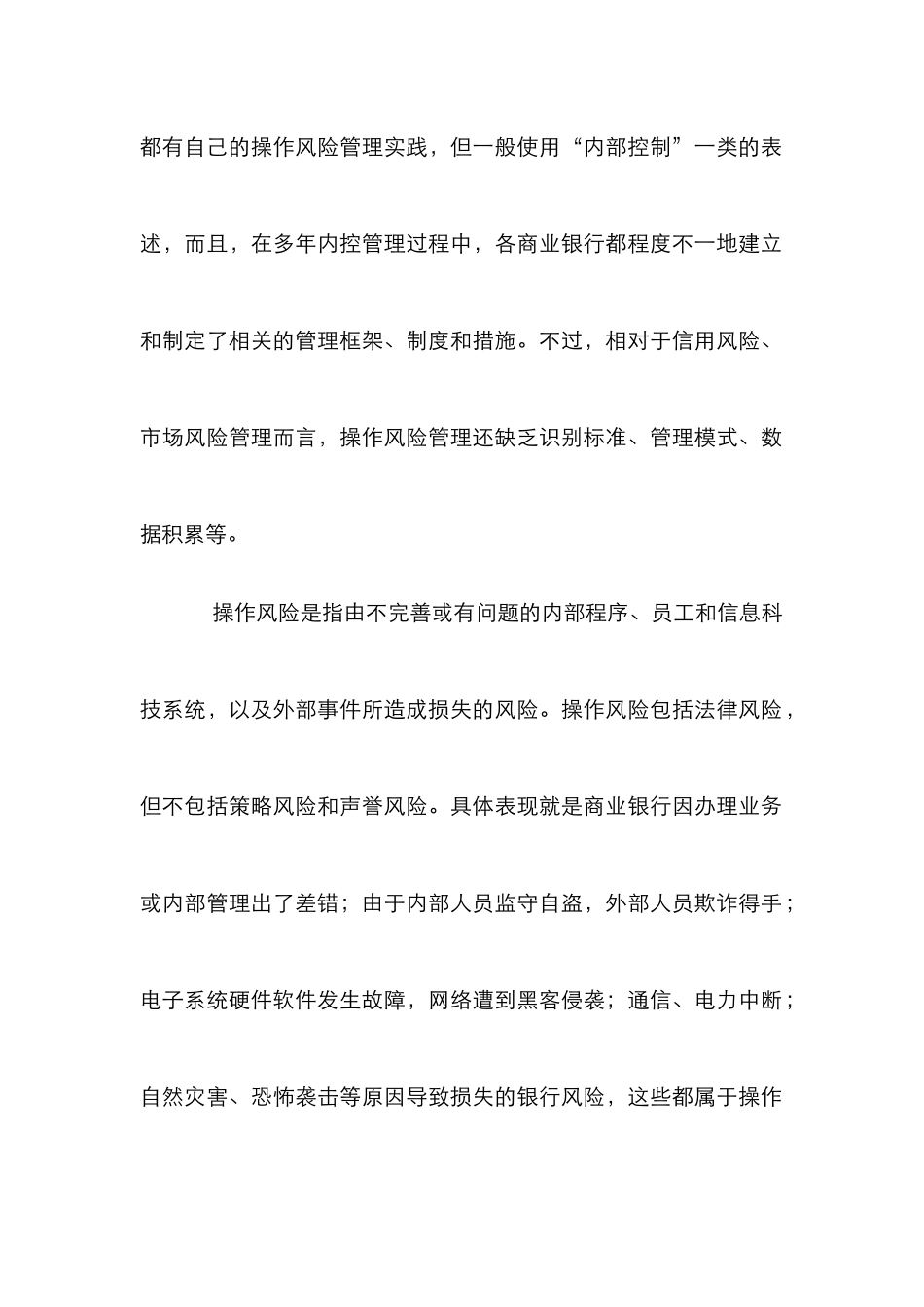 银行操作风险管理论文_第2页