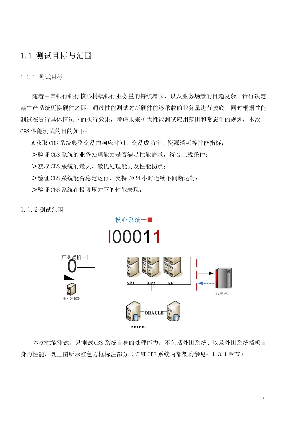 银行核心系统性能测试方案_第3页
