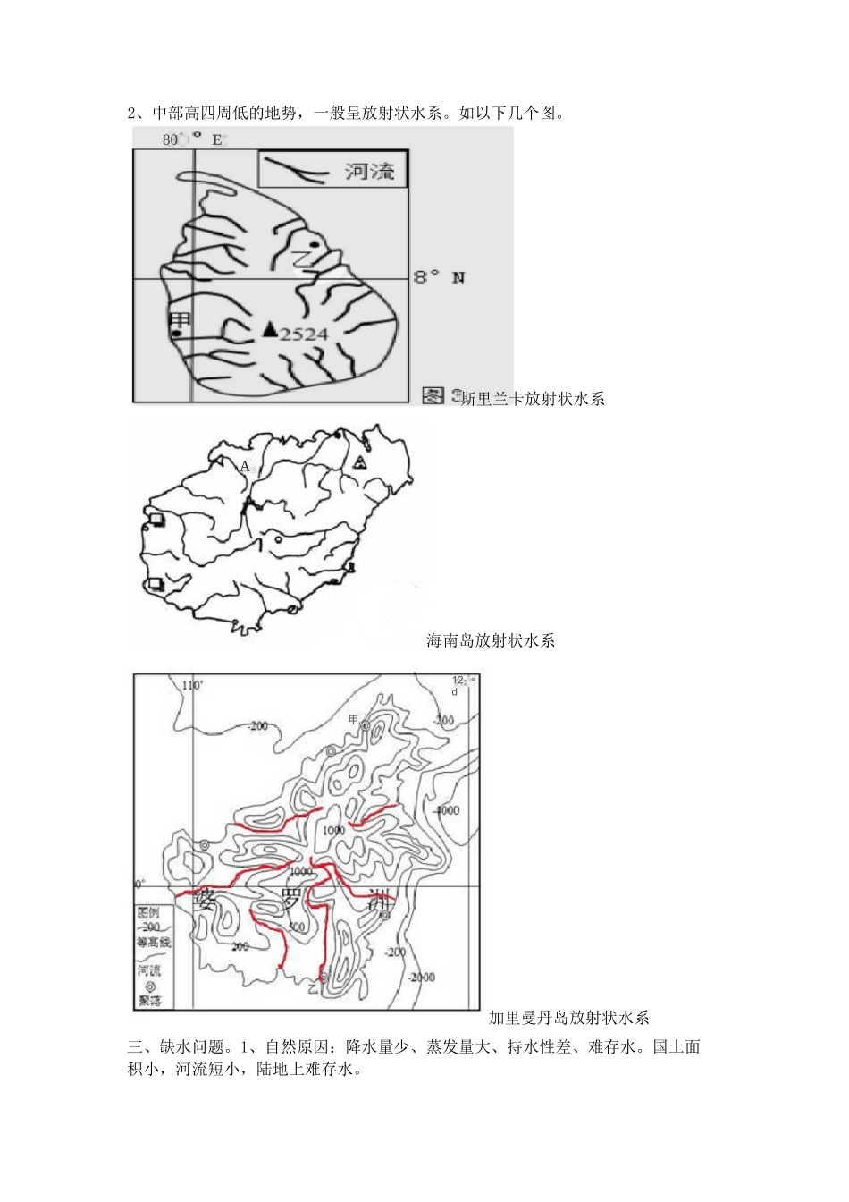 2021届高考地理专题：岛屿及练习题_第2页
