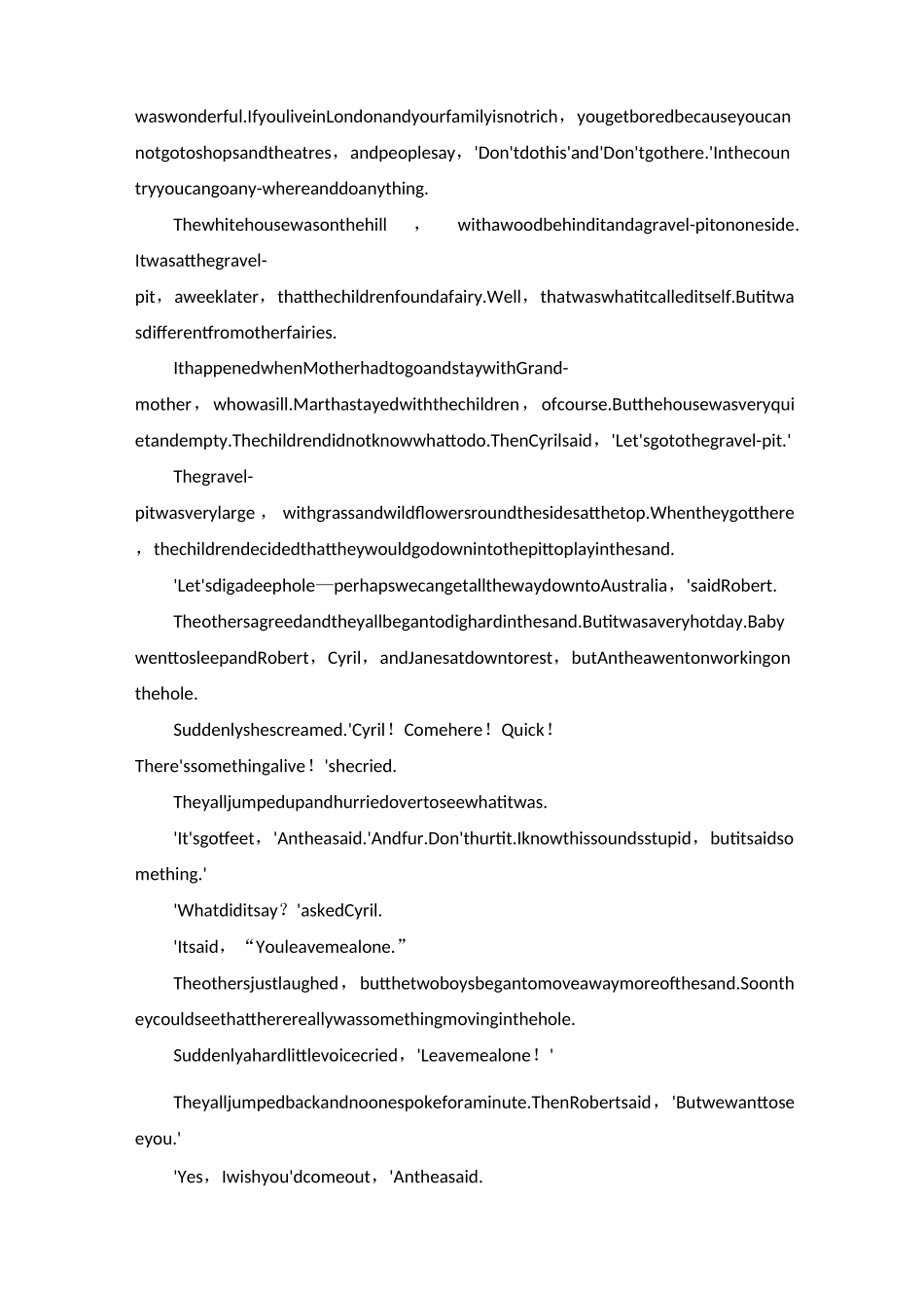 五个孩子和沙精(牛津书虫中英文双版本)_第2页
